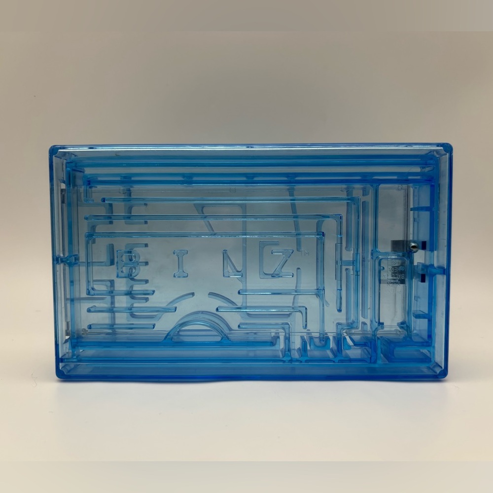 BILZ Blue Maze Puzzle Brain Teaser